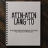 Atin-atin Lang 'To | A Spoken Word Podcast Journal