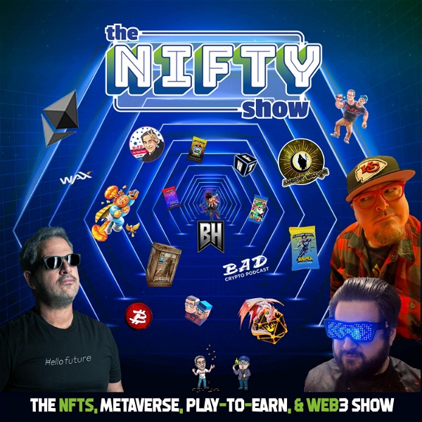 Artwork for The Nifty Show: NFTs, Metaverse, Play-to-Earn & Web3 Show