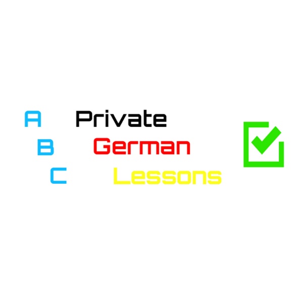 Artwork for The Private German Lessons Podcast Series