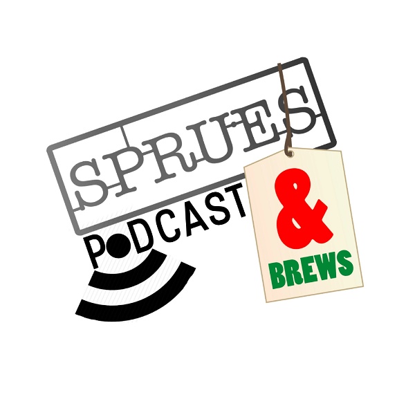 Artwork for The Sprues and Brews Warhammer Podcast