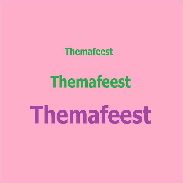 Artwork for Themafeest