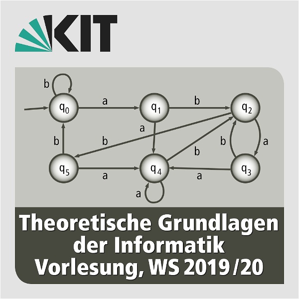 Artwork for Theoretische Grundlagen der Informatik, Vorlesung, WS19/20