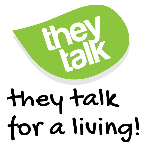 Artwork for They Talk for a Living; Interviewing people who Talk for a Living...