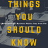 Things You Should Know