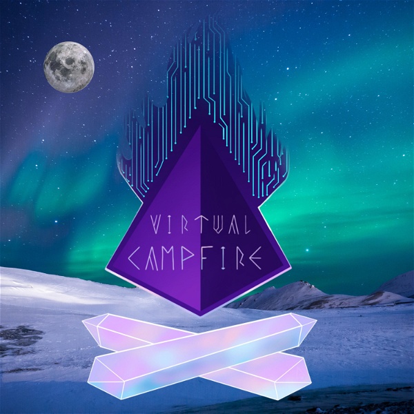Artwork for Virtual Campfire hosted by Krystal Kelley