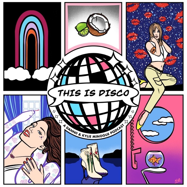 Artwork for This Is Disco: A Dannii & Kylie Minogue Podcast