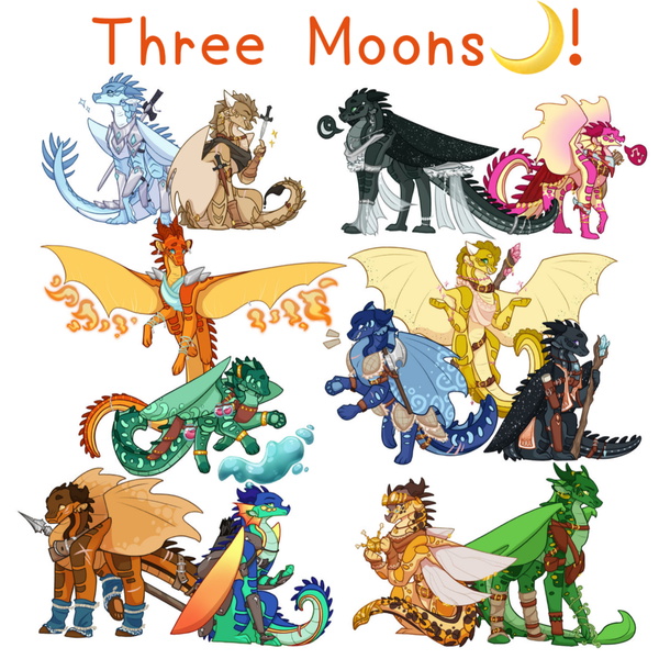 Artwork for Three Moons! : A W.O.F Podcast