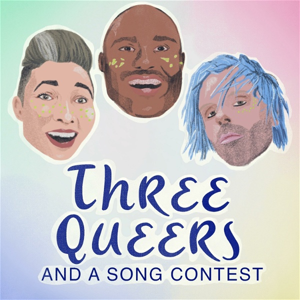 Artwork for Three Queers and a Song Contest