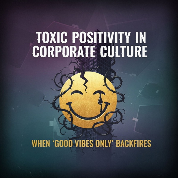 Artwork for Toxic Positivity in Corporate Culture: When 'Good Vibes Only' Backfires