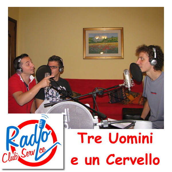 Artwork for Tre Uomini e un Cervello su www.radioclubservice.it