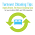 Turnover Cleaning Tips