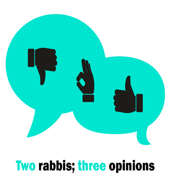 Artwork for Two Rabbis, Three Opinions