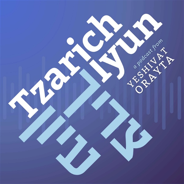 Artwork for Tzarich Iyun — A Podcast from Yeshivat Orayta