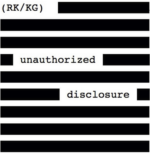 Artwork for Unauthorized Disclosure