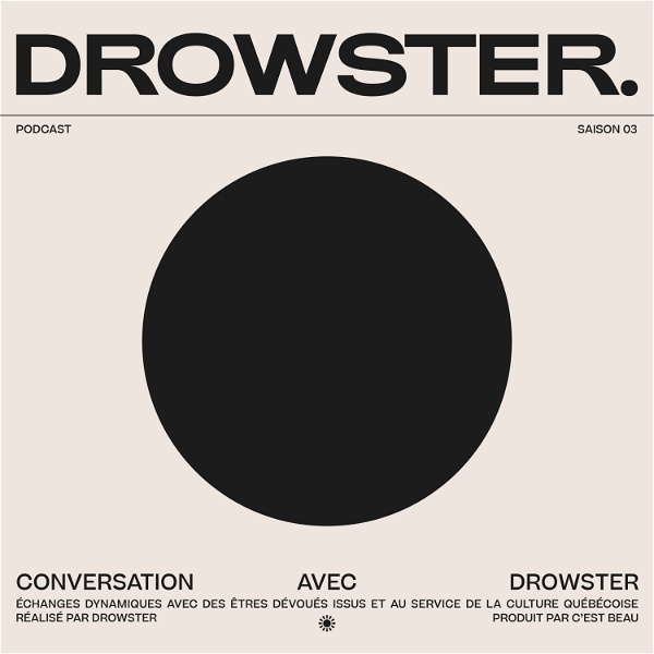 Artwork for Une conversation avec Drowster