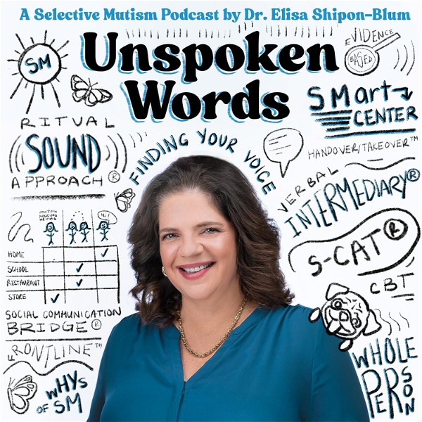Artwork for Unspoken Words: A Selective Mutism Podcast by Dr. Elisa Shipon-Blum