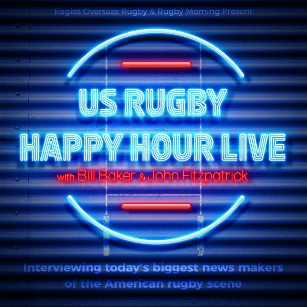 Artwork for USA Rugby Happy Hour LIVE
