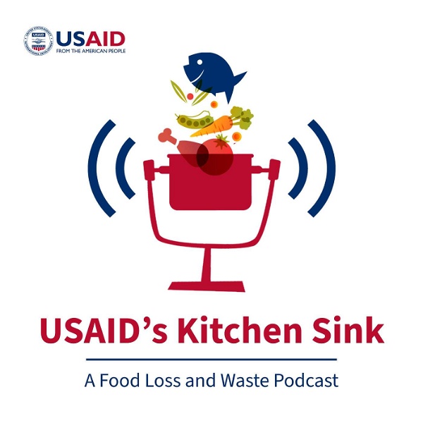 Artwork for USAID’s Kitchen Sink: A Food Loss and Waste Podcast