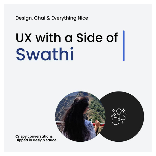 Artwork for UX with a side of Swathi