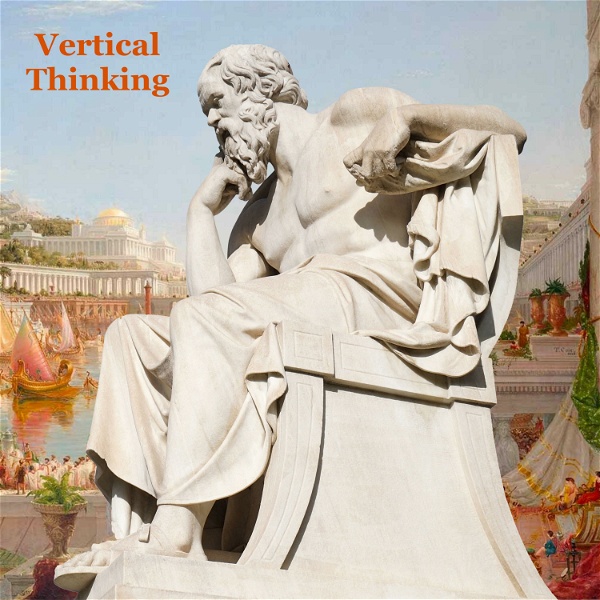 Artwork for Vertical Thinking with Nathan Cheever