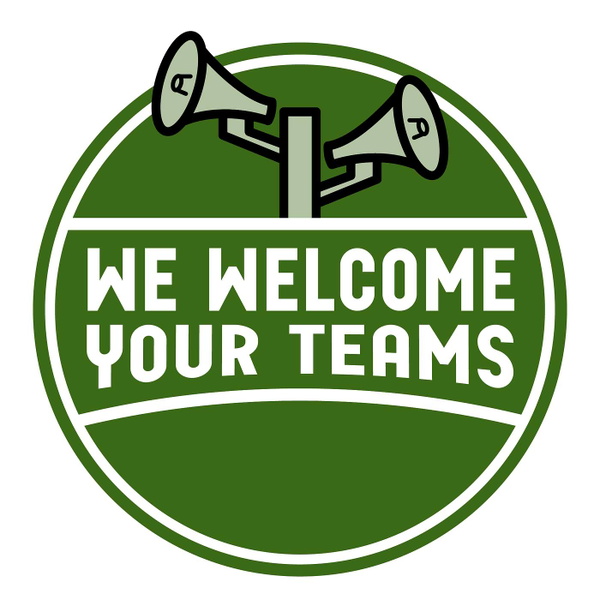 Artwork for We Welcome Your Teams