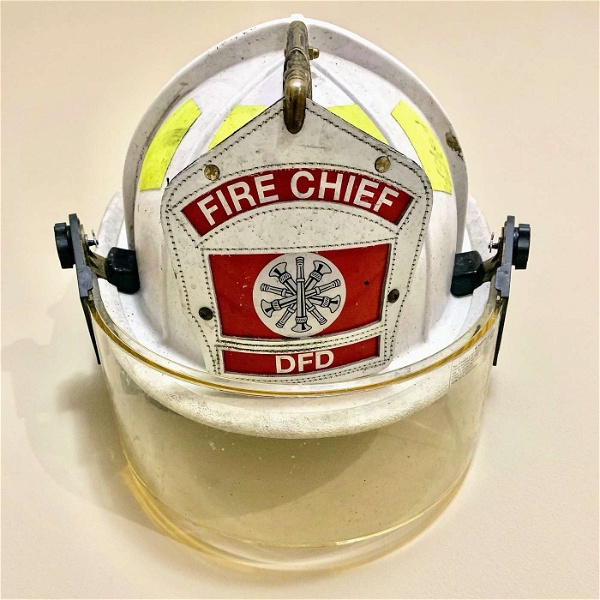 Artwork for Wearing the White Helmet Firefighter Podcast