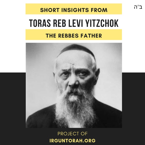 Artwork for Short Insights From Toras Reb Levi Yitzchok, The Rebbes Father.