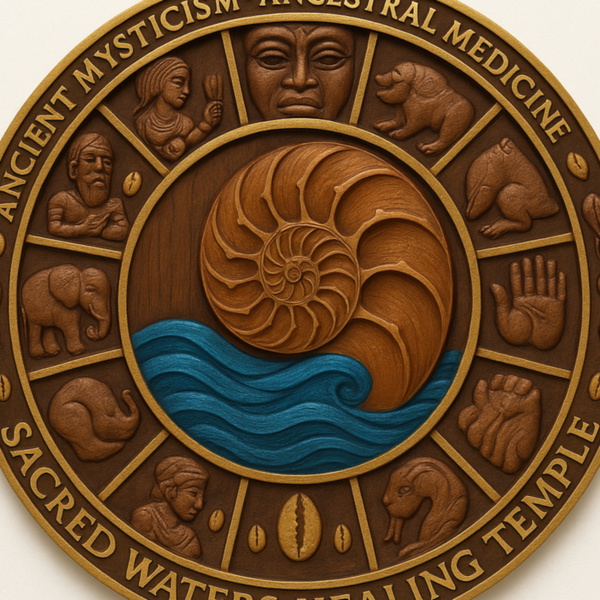 Artwork for SACRED WATERS HEALING TEMPLE • On Air