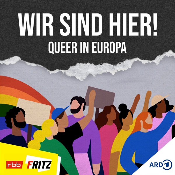 Artwork for Wir sind hier! Queer in Europa