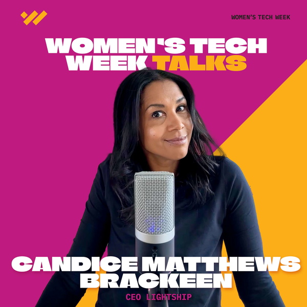 Artwork for Women's Tech Week Talks